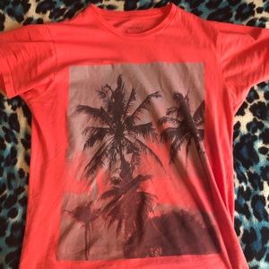 Pink Palm Tree Tee